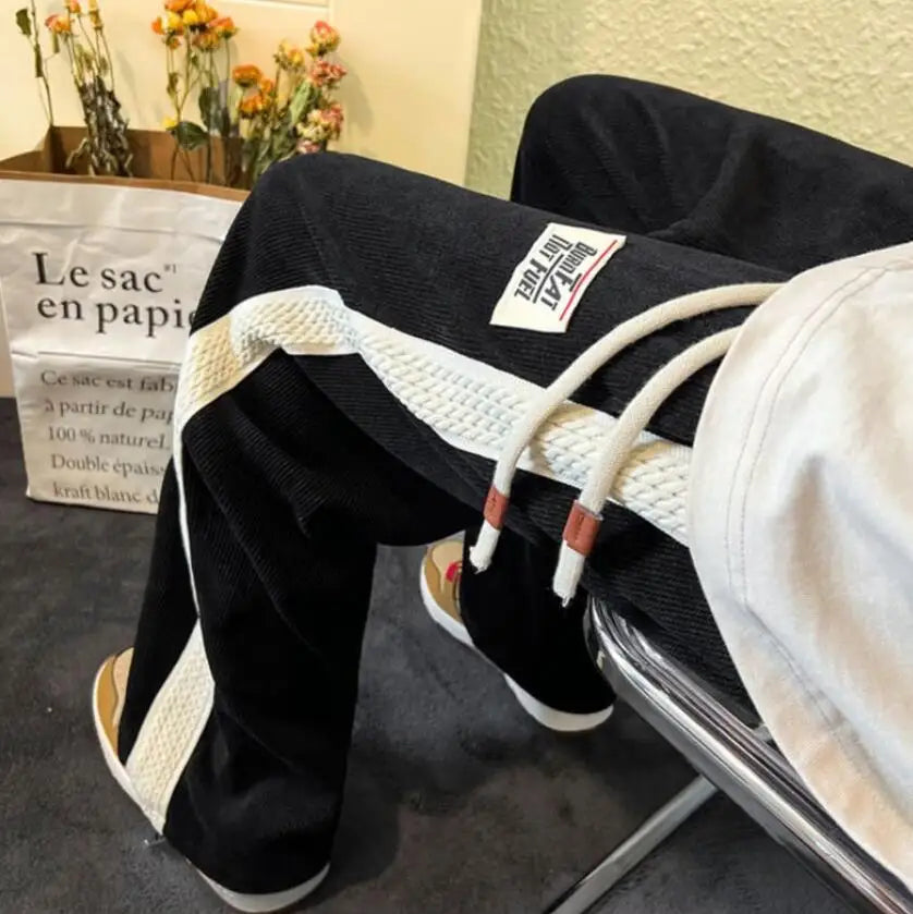 Sweatpants for Men Flated Athletic Goth Casual Summer Sweat Pants New Items In Tracksuit Bottoms Harajuku Track Trousers Male M