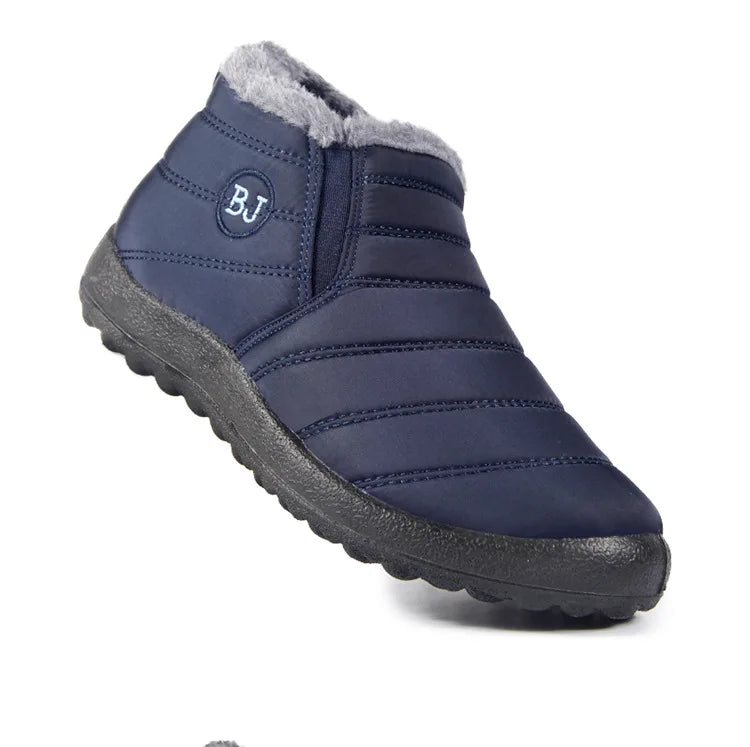 Fashion Men's Snow Boots Ankle High Keep Warm Shoes for Cold Winter Waterproof Outdoor Snow Comfortable Men's Work Boots 2026