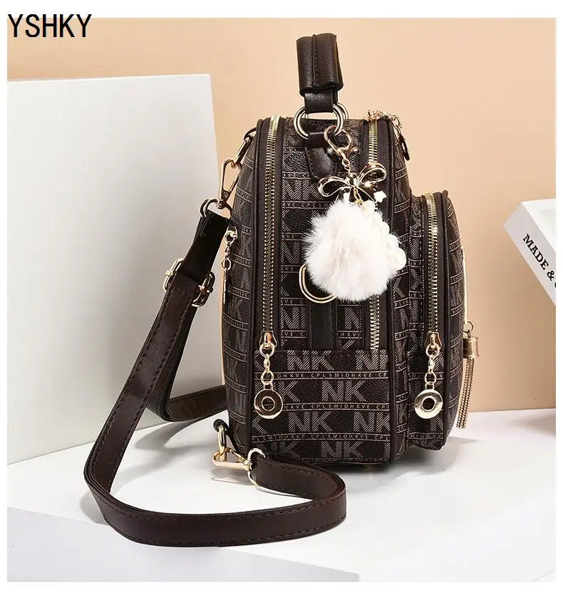 Women's bag 2025 new fashion women's bags hit color hand-held  bag Europeand the United States all-match shoulder messenger bag