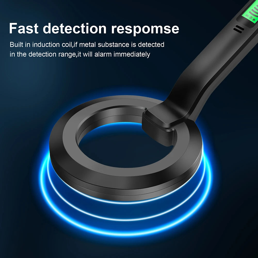 Metal Detector High-precision Hand-held Outdoor Detector Waterproof Underground Treasure Hunter Coin Gold Finder