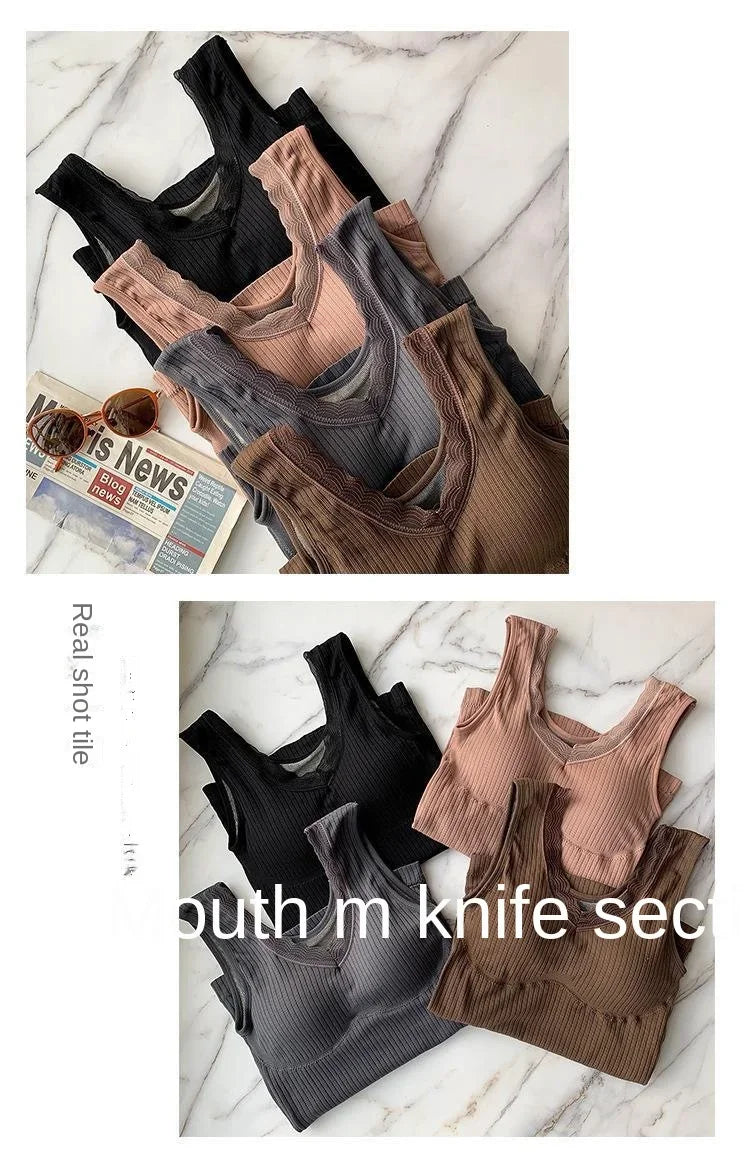 Thermal Underwear  Vest Thermo Lingerie Woman Winter Clothing Warm Top Inner Wear Thermo Shirt Undershirt Intimate Lace