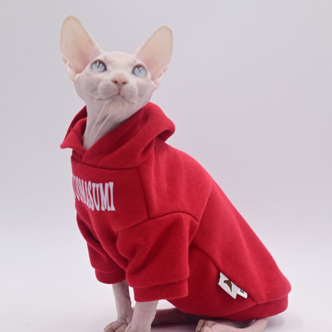 Stylish Hairless Cat Clothes Spring/Autumn Collection for Sphynx Cats，Devon Rex, Cornish and Small Cats