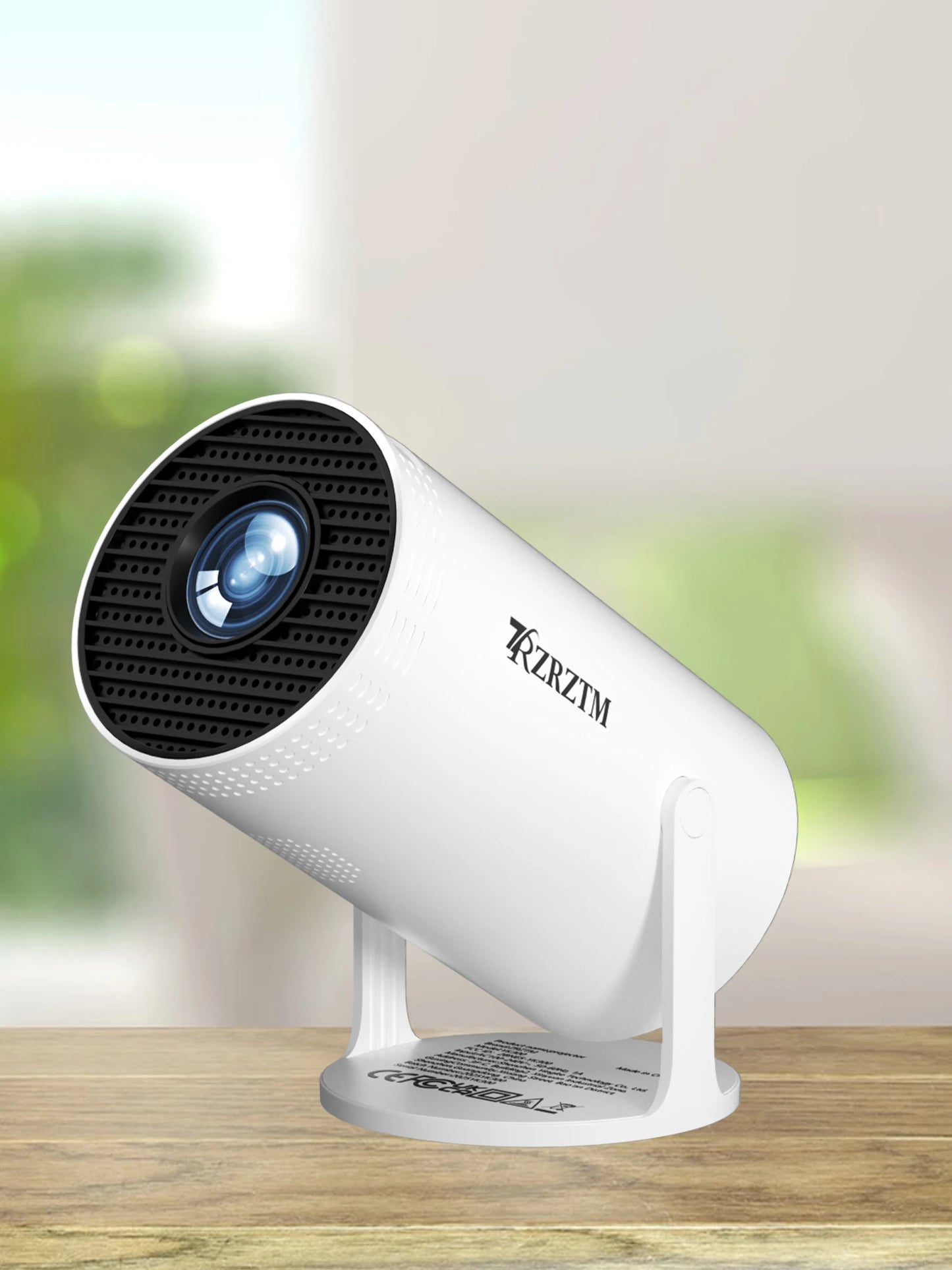 4K projector, high-definition projector, with Android system/WiFi 6, suitable for home theaters/offices, native 720p