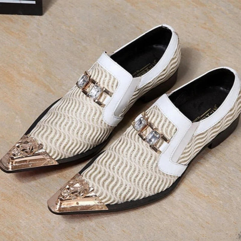 New Men's Shoes Italian Formal Shoes Oxford Men's Handmade Genuine Leather Business Party Shoes 36-49