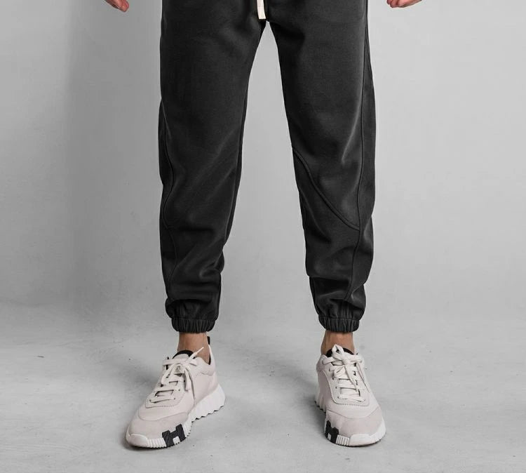 Man Sports Pants Harem Black Plain Sweatpants for Men Korean Popular Clothes Adult Sweat-shirt Trousers Tracksuit Bottoms Luxury