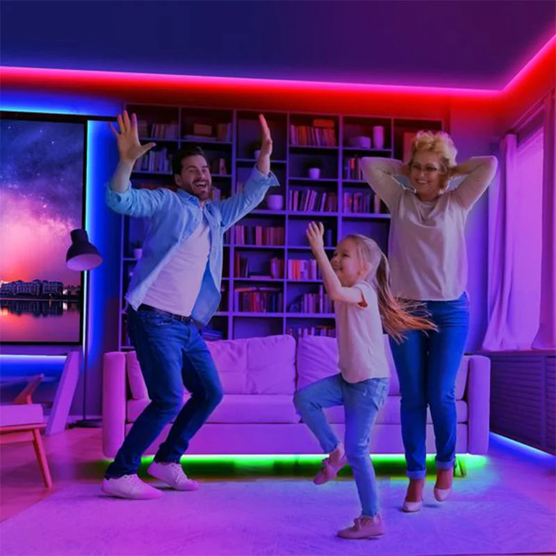 LED Strips Infrared Control Neon Ice Lights TV Backlight Room Decor SMD5050 USB Bedroom Decoration 1m 2m 3m 4m 5m Luces LED
