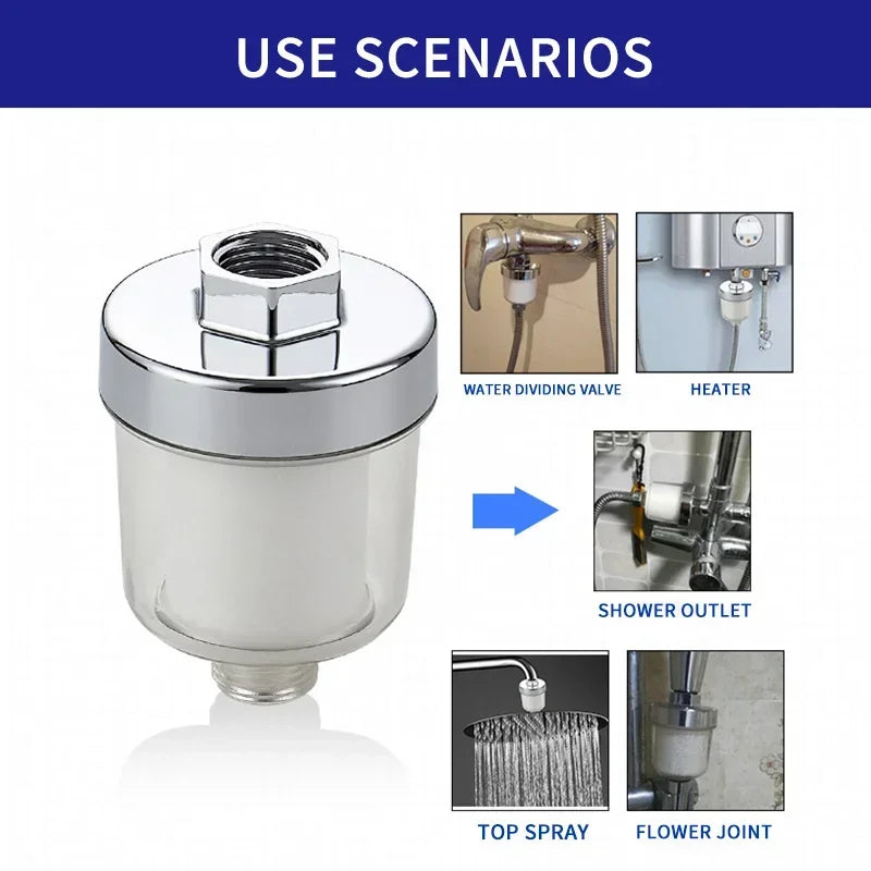 Water Outlet Purifier Kits Universal Faucet Filter PP Cotton for Kitchen Bathroom Shower Household Filter High Density Practica