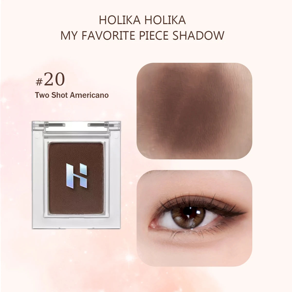 HOLIKA HOLIKA My Favorite Piece Shadow-8 Shades,Highly Pigmented,Long-Lasting&Fade-Resistant,Smoky Party,K-Beauty,Korean Makeup