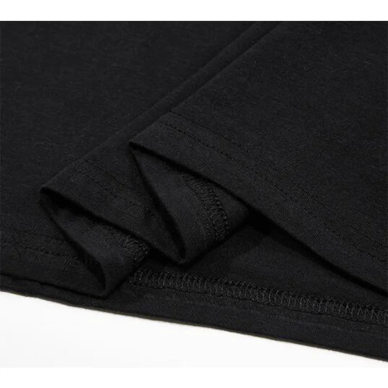 Men's T-shirt Top Quality 100% Cotton Short Sleeve Cool Cat Print O-neck Casual Loose Hip Hop for Men Summer Male Tee Top