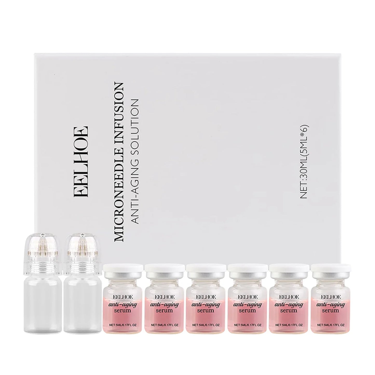 Moisturizing Renewal Set Firming Anti-Aging Essence Kit for Daily Care Improves Skin Texture Fine Lines Complete Skincare System