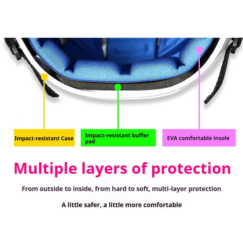 ICE HOCKEY HELMET - Certified for Roller & Street Hockey, Lacrosse,Adjustable Full Protection Headgear with Ear Protection