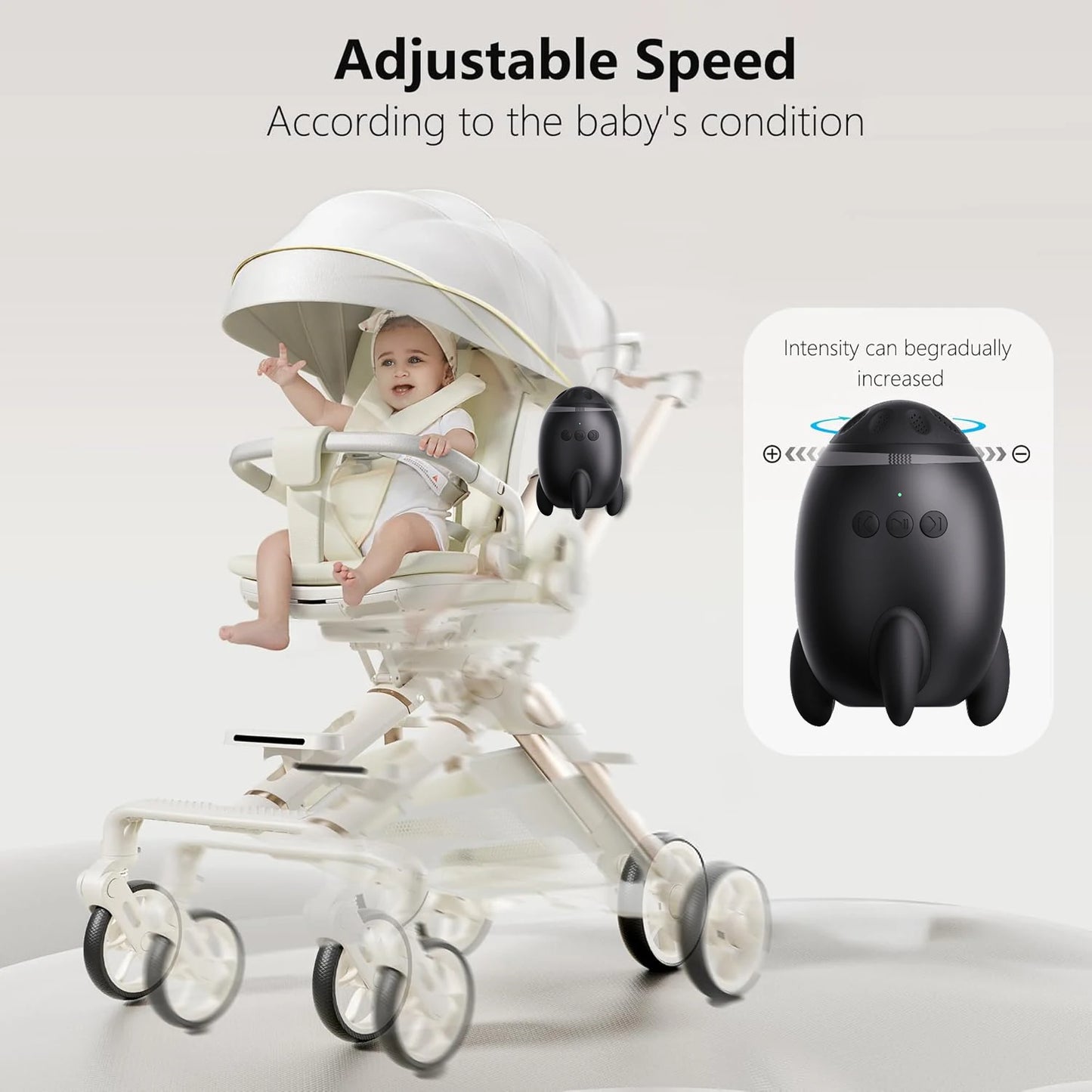 Baby Rocker Portable Baby Bouncer Accessory Can Play Lullabies To Help Babies Fall Asleep Baby Sleep Aid Newborn Essentials Best
