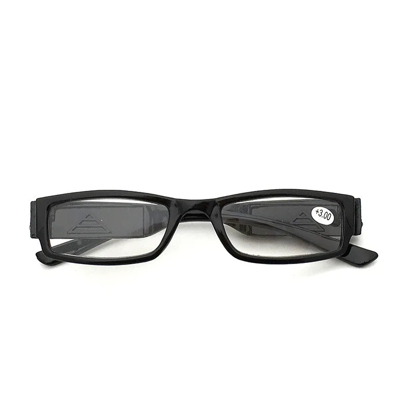 Reading Glasses  LED Presbyopic Glasses  Reading Newspaper Lighting Magnifying Glasses  Elderly Presbyopic Glasses +1.0 To +4.0
