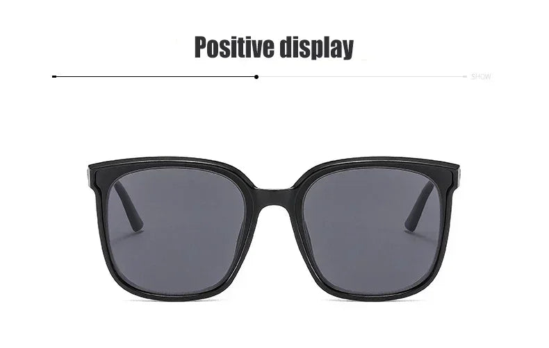 Trendy UV400 Sunglasses for Men Fashion Retro Square Polarized Sun Glasses Eyewear Male Women Vintage Myopia Eyewear0-1.0-4.0