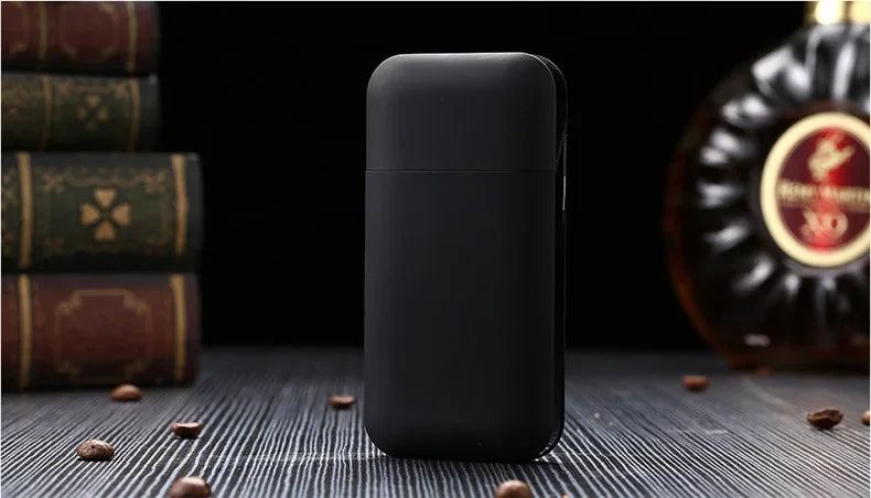 Small Cigarette Case Lighter Integrated USB Rechargeable Windproof Lighter Creative Split Cigarette Lighter Men's Gadget