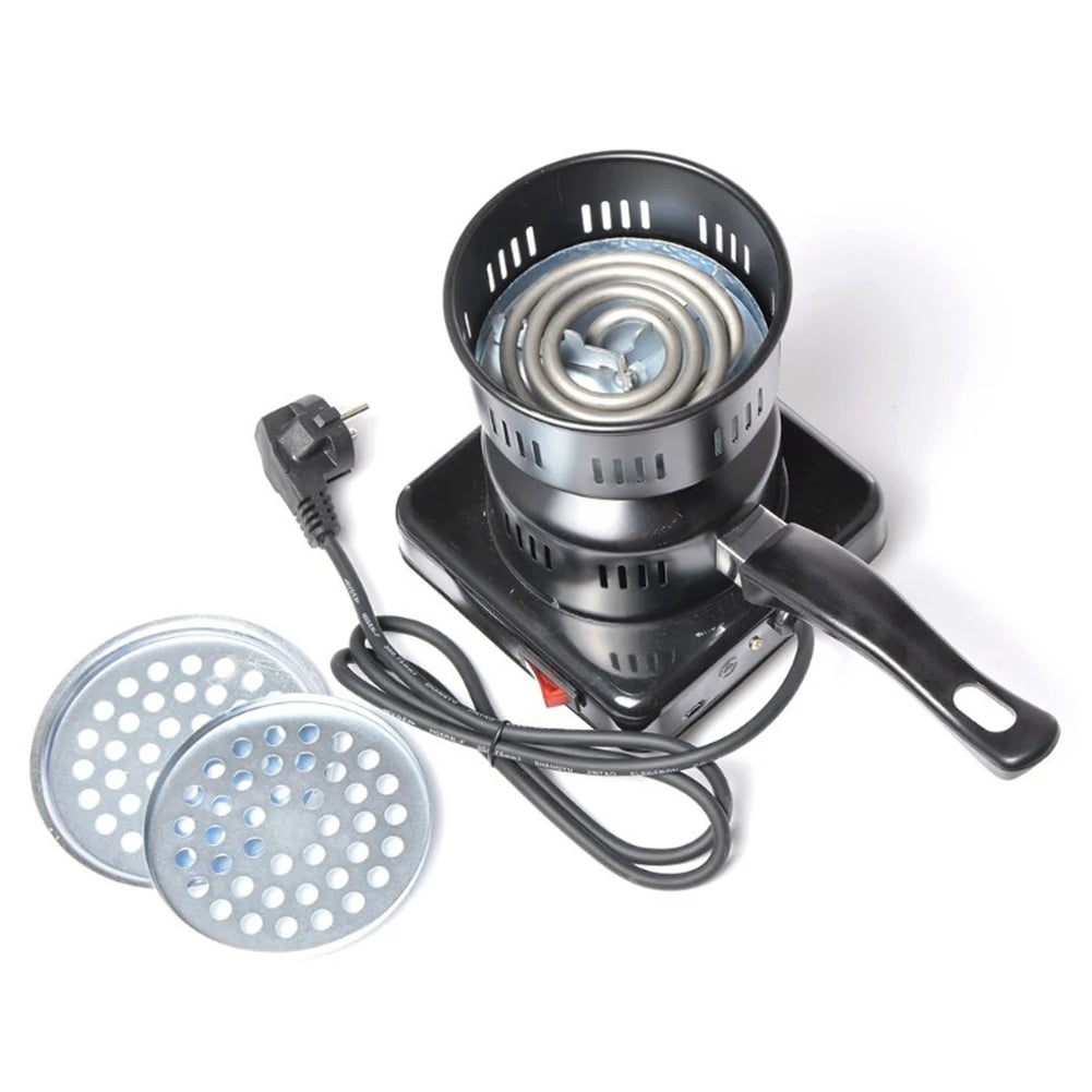 220V 600W Hot Plate Cooking Coffee Heater Shisha Hookah Burner Electric Stove Shisha Hookah Charcoal Burner for bar KTV EU Plug