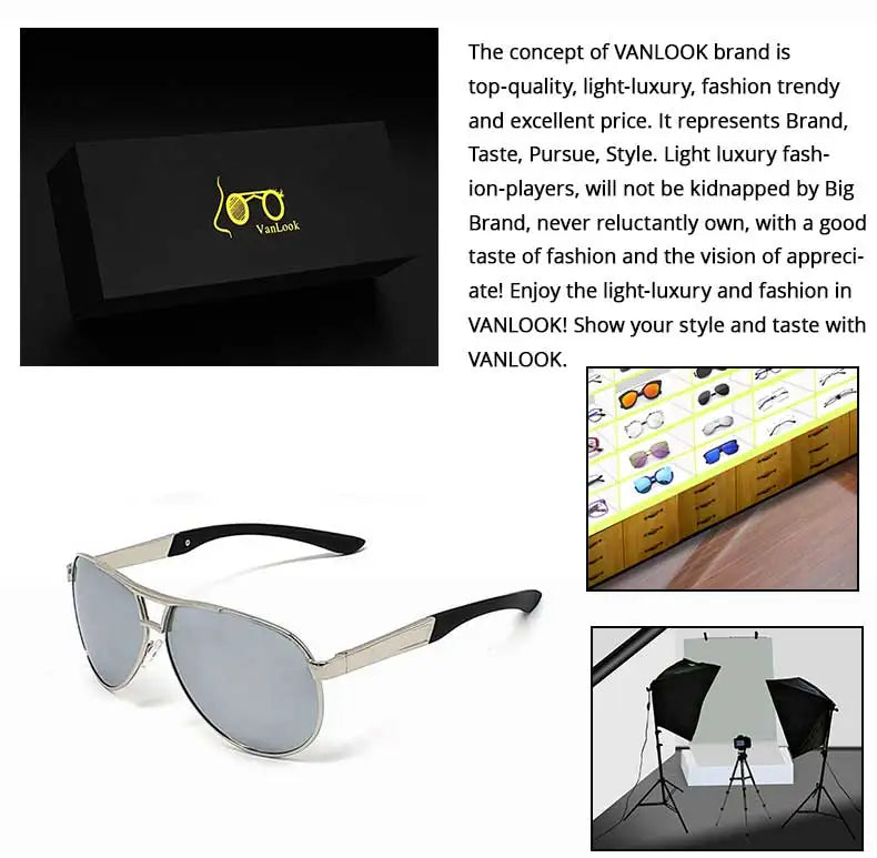 Folding Sunglasses Polarized Shade 100% Anti UV400 Summer 2023 New Square Sun Glasses For Large Face Women Men Sun Protection