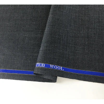 High Count 50% Worsted Wool Fabric For Suits Sewing Blazer Vest Pants Coat DIY High End 280g/m Serge Cloth Material 50X150cm
