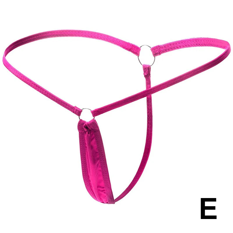 Sexy Thong Thin Strap Women's Panties Exotic Lingerie T Back Ladies Thongs Low Waist Micro MINI G-String Female Tanga Underwear