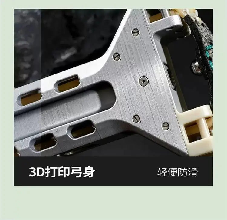 Automatic Slingshot Adult Outdoor Shooting Competition Specialized Slingshot Toy HALF METAL HALF PLASTIC 3D Print Sling Shot