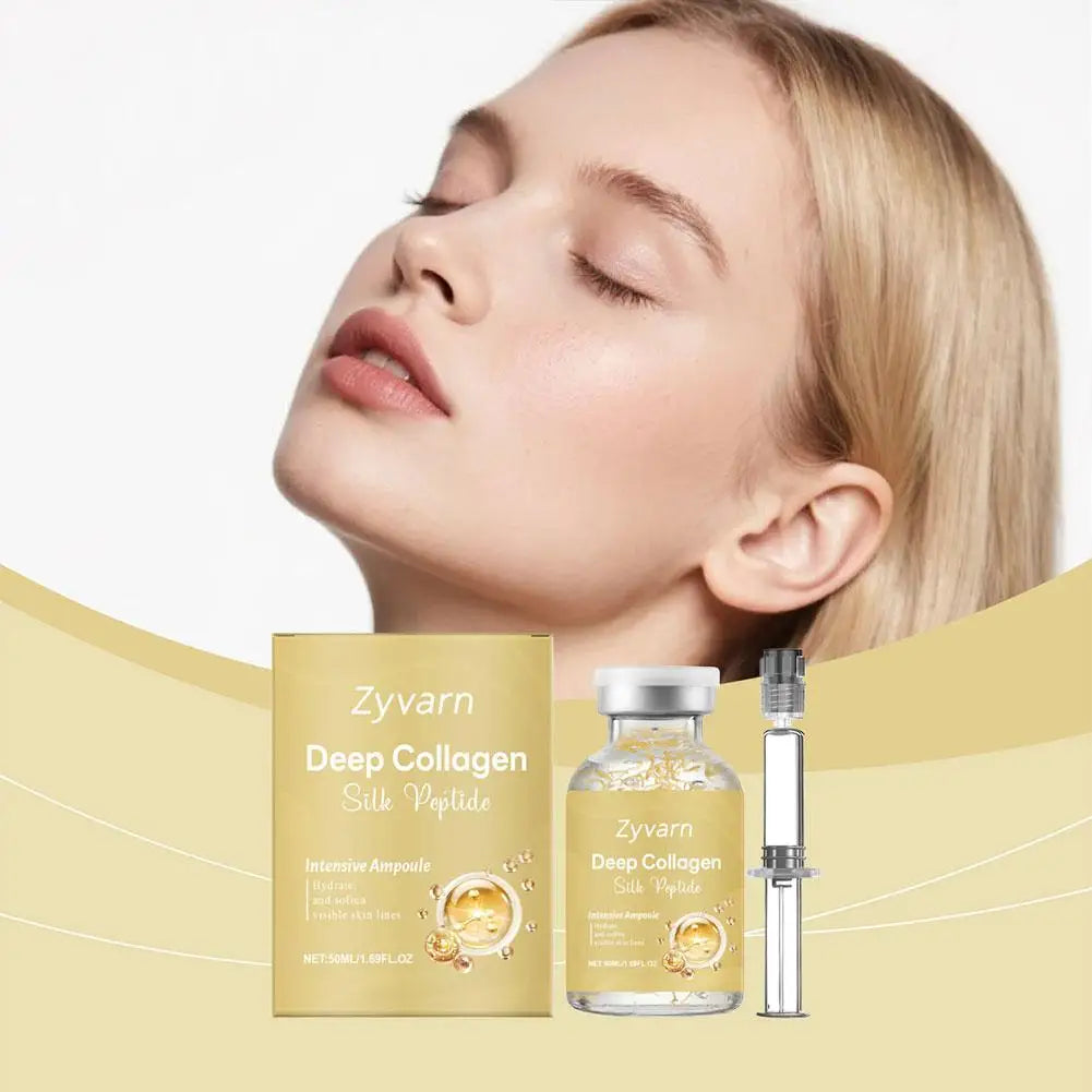 Multi Effect Care Ampoule Essence Collagen Silk Peptide Skin Brightening Essence Moisturizing & Repairing Essence Skin Care
