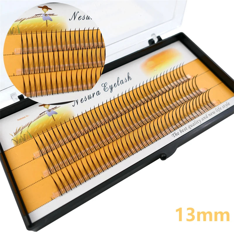 Natural Single Cluster False Eyelash 1 Box 120 Clusters Female Makeup Eyelash Extension False Eyelash Tool