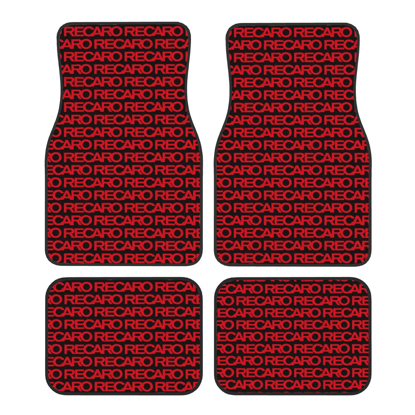 Crystal Velvet Car Floor Mats 4 Pcs Non-Slip Carpets Rugs Recaros  Universal Car Front Rear Carpets Foot Mats