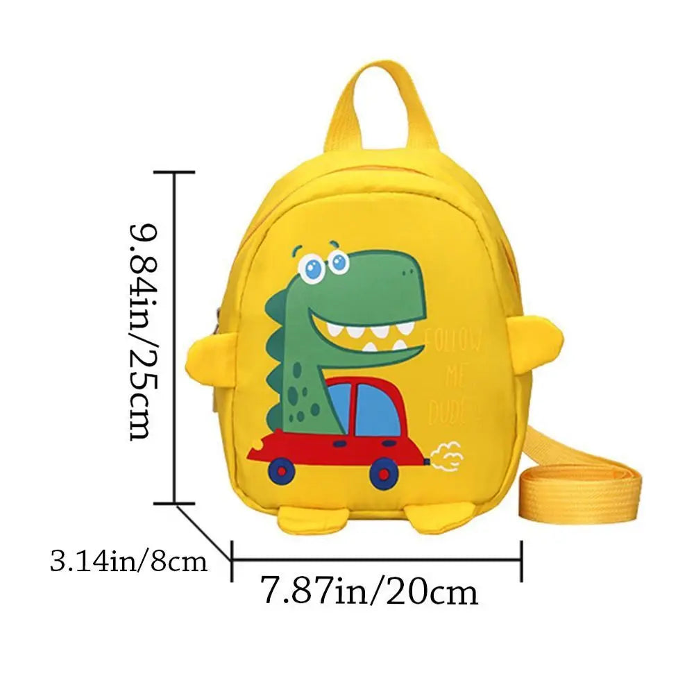 Boys Girls Cute Cartoon Dinosaur Toddler Rucksack Kindergarten Schoolbag Anti-lost Backpacks School Bags