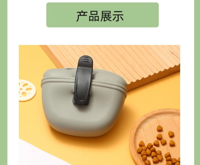 Pet  Portable Training Pouch Dog Dog Training Waist Bag  Snack Prizes Treat Bag Pet Treat Pouch Delicious Bag Pet snack bag
