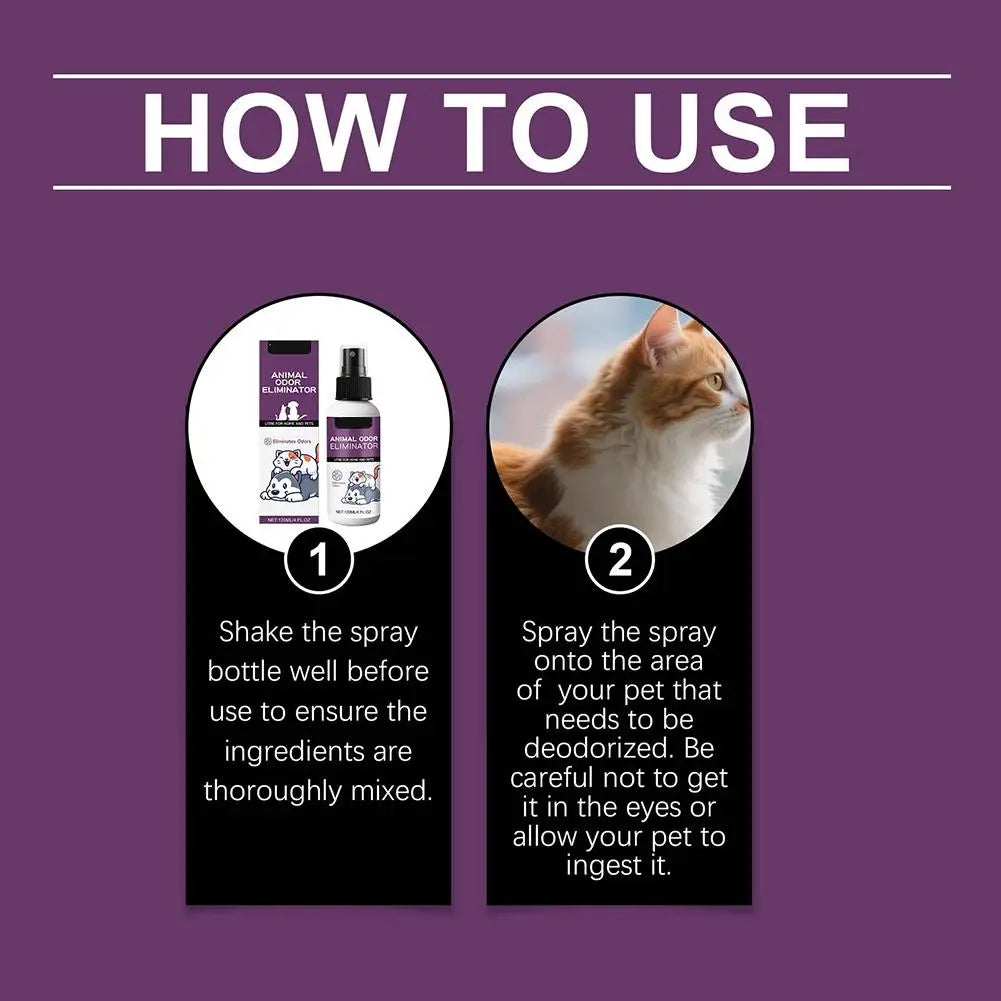 Pet Deodorizer Antibacterial cat urine dog urine cat litter deodorizer Safe hygienic Pet Deodorizer Pet's Accessories