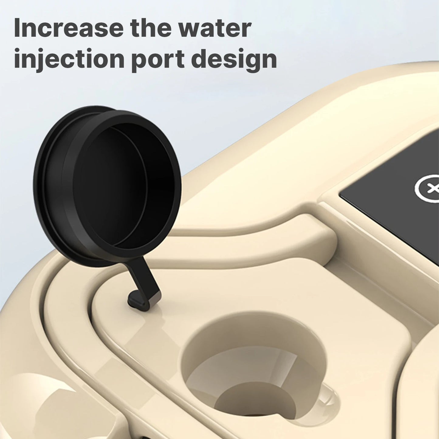 Handheld Steam Cleaner 6 Levels Adjustable 105℃/221℉ Deep Cleaning Steamer 1200ml Water Tank High Temp Steam Cleaning Machine
