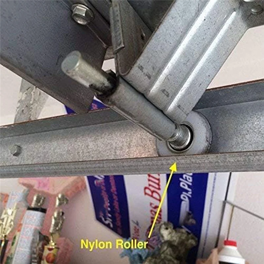 ABKJ-12Pack 2" Nylon Garage Door Roller 4" Stem 2" Nylon Garage Door Rollers Garage Door Roller Wheel Garage Door Accessories