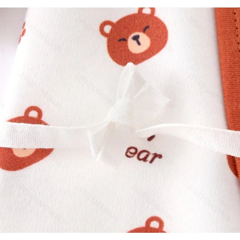 Baby Clothes Spring Autumn Pure Cotton Newborn Onesie Romper Long Sleeve Bodysuit with Hat
