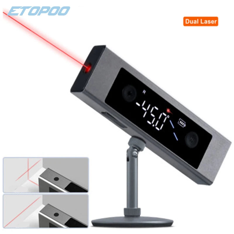L1 Laser Line Projector Angles Laser Measurement Tools USB C Charging Laser Measure for Home