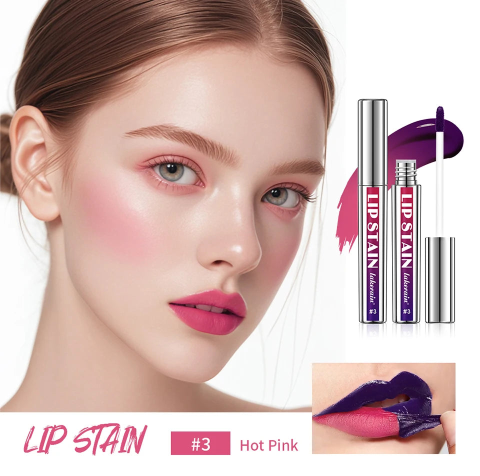 Matte Lip Tint Peel Off Lip Tints Stain Cosmetics Liquid Lipstick Lips Stick Free Shipping Makeup Ink Inks Gloss Pack Set