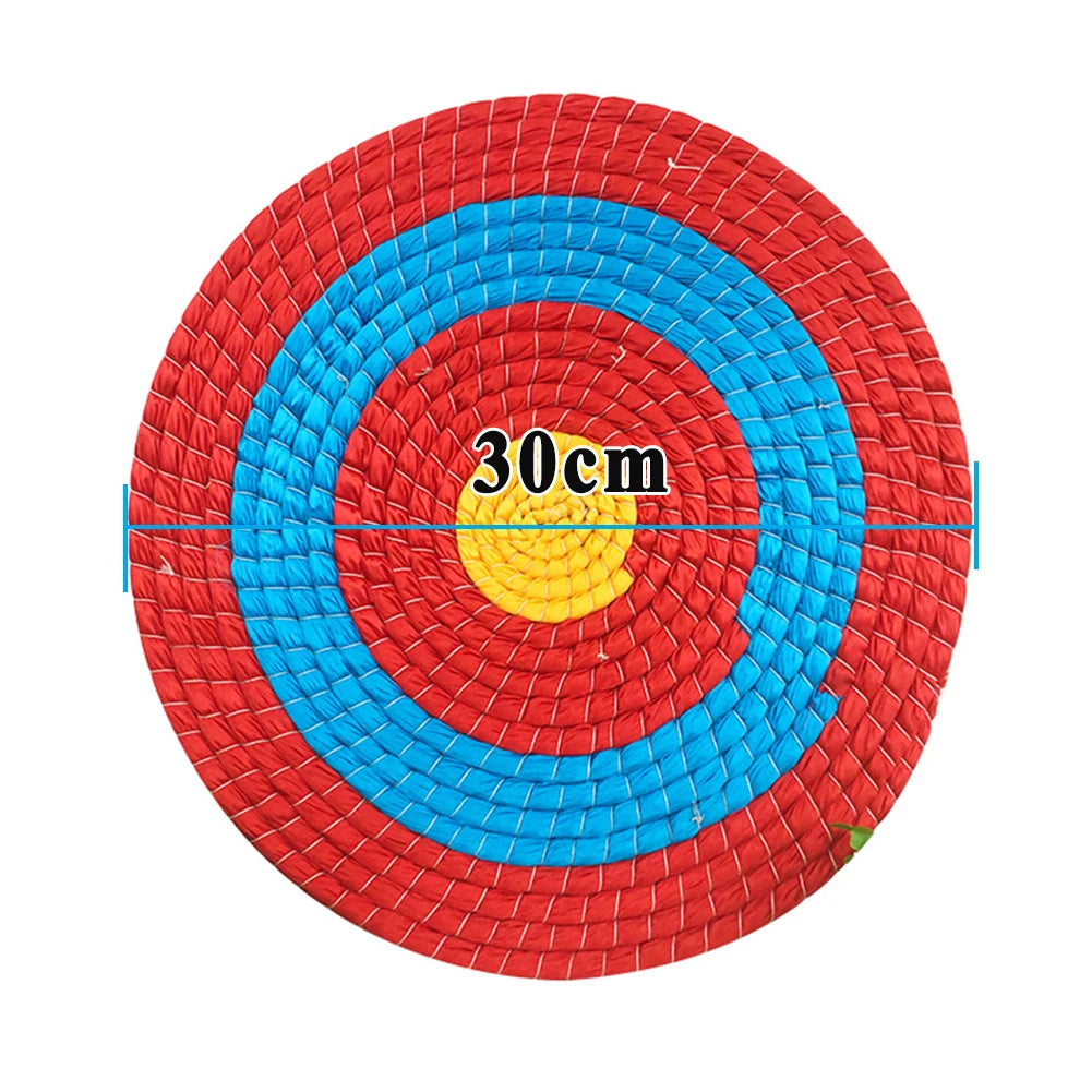 30/40CM Straw Shooting Archery Grass Target Straw Target Bow Arrows Shooting Aiming Practice Target For Outdoor Sports Shooting