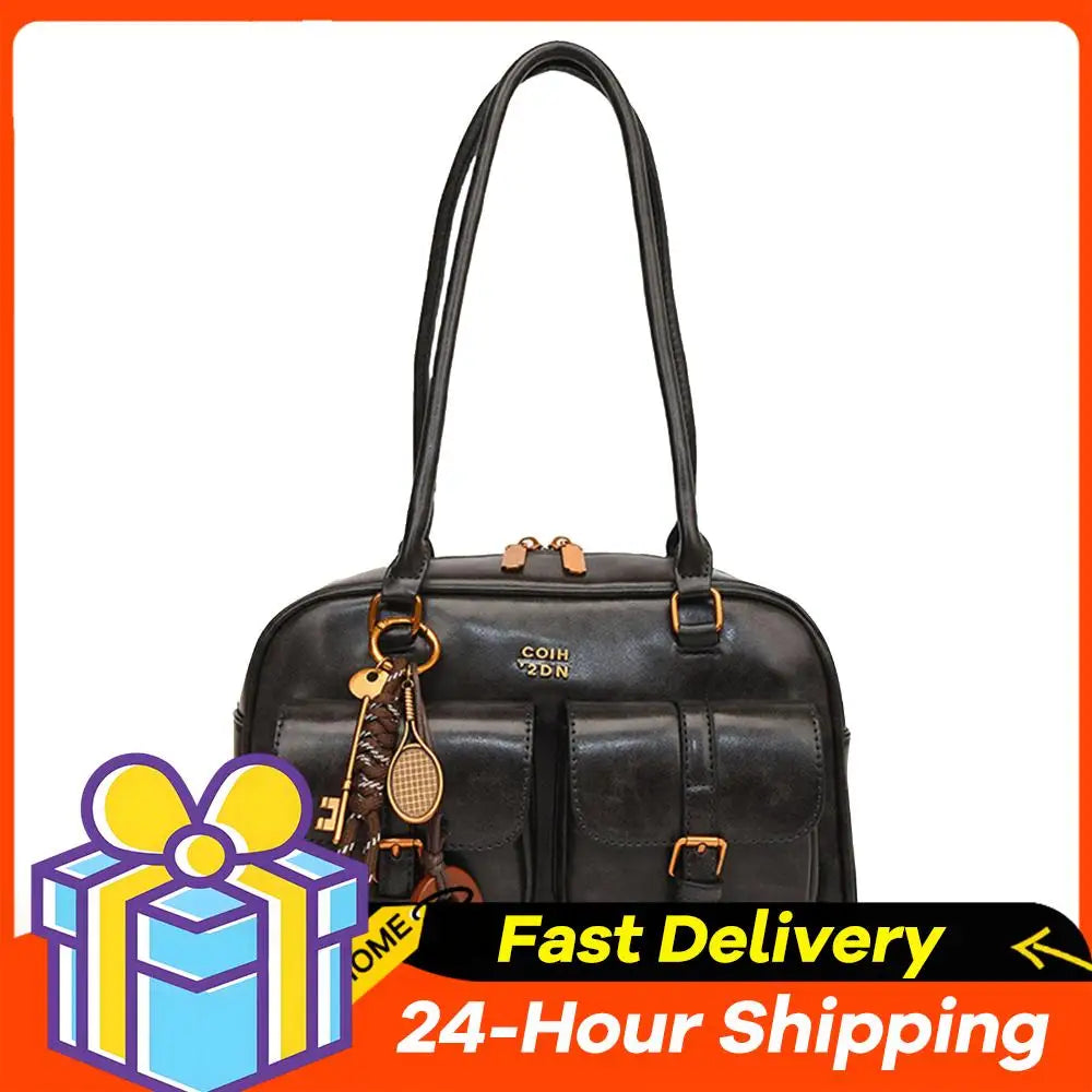 Ladies Large-Capacity Tote Bag Women Vintage Retro Chic Handbags Girl Shopping Shoulder Bag Women's Purses Top Handle Bags