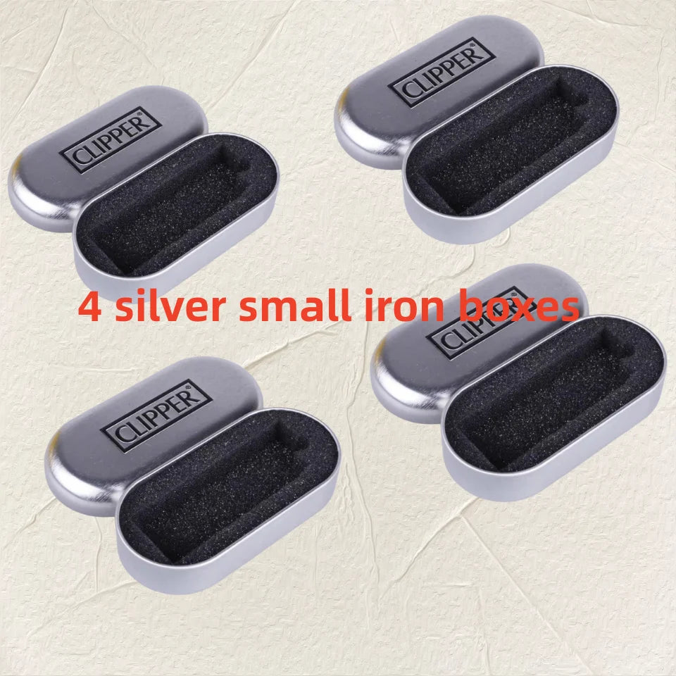 Metal Clipper Lighter Detachable Metal Lighter Environmentally Friendly Inflatable Lighter Grinding Wheel Ignition Tool Men Gift