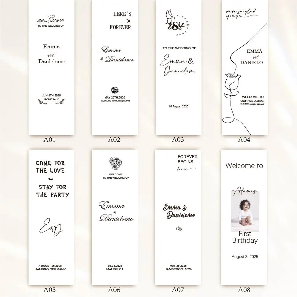 Personalized Wedding Customization, Ultra-Soft Velvet Fabric, Welcome Sign, Wedding Sign Fabric, Wedding Sign, White, Event Decoration, Wedding Decoration Flag, Bride Wedding, Outdoor Wedding