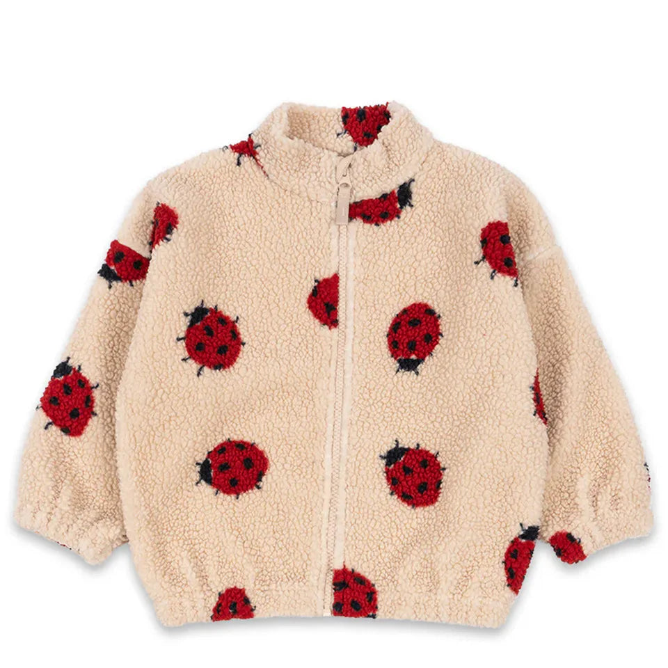 Children's Jackets 2024 Fall And Winter Fashion Cartoon Lamb Wool Girls Jacket Cotton Warm Cute Boys Coat Children's Clothing