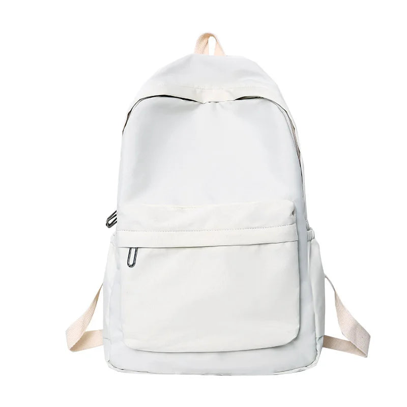 Customized New School Bags Personalized Name Embroidery Large Capacity Nylon Student Backpack Adult Children Travel Bags