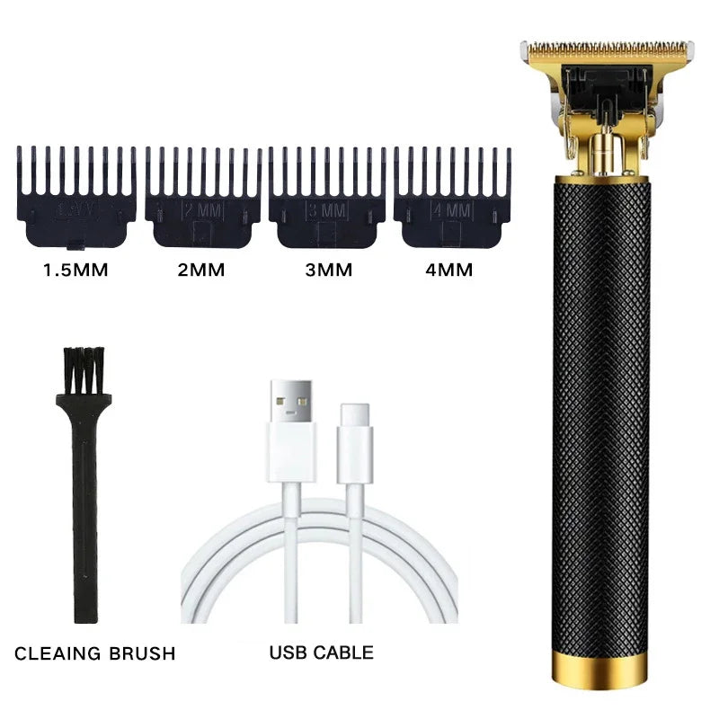 Electric Hair Cutting Machine Vintage T9 Clipper Hair Rechargeable Man Shaver Trimmer For Men's Barber Professional New Hot Sale