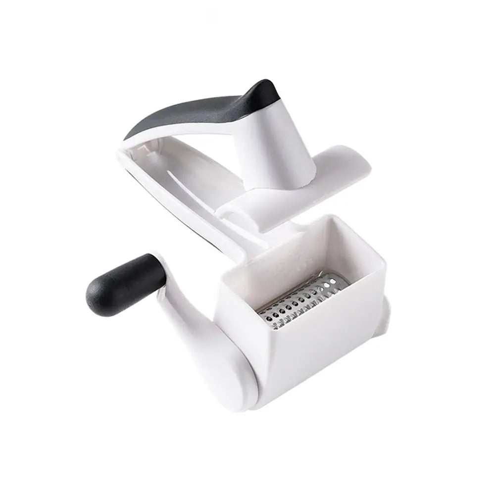 3-in-1 Hand-Cranked Cheese Grater Rotary Hand Crank Parmesan Cheese Shredder Detachable Multi-functional Chocolate Grater