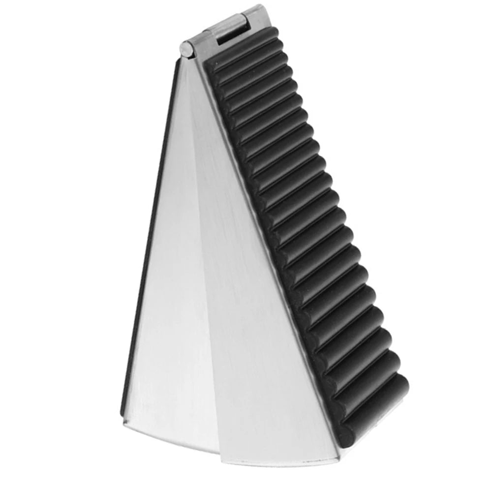 Heavy Duty Wedge Door Stop Anti Wind For Garage Steel Doors Sliding Stoppers Security Keep Open Door Holder Door Blocker Door