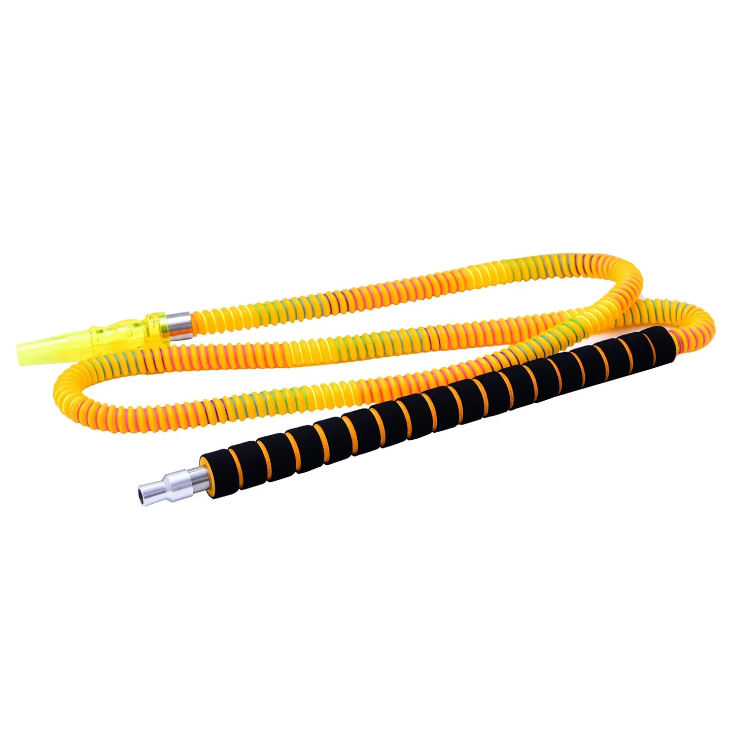 Arabic Shisha Hose with Long Handle Colorful Design for Middle Eastern Durable Nightclubs Hookah Hose