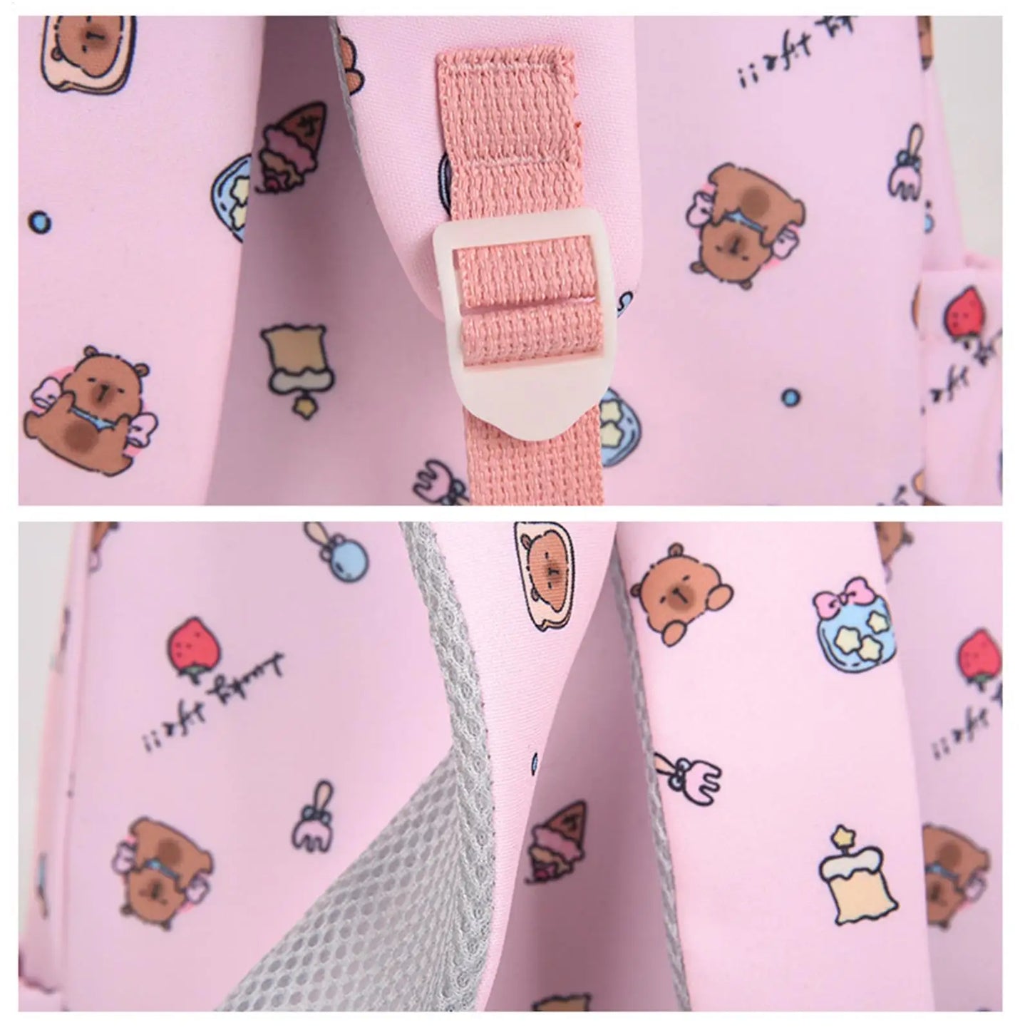 Cartoon Animal School Bags Primary Schoolbag  School Backpack Set Kids Daily Travel Backpack For Kids Children Students School