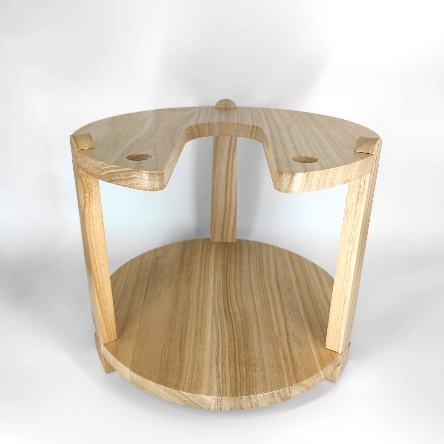 Shisha Stand Portable Wooden Hookah Table Holder Station With Wheels Rolling for Vase protection Hose Clamp Nargile Accessories