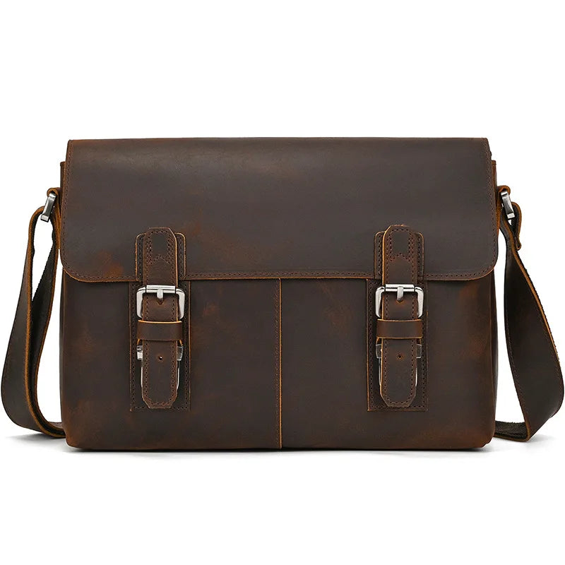 Genuine Leather Man Shoulder Bags Cow Skin Mens Casual Crossbody Bag Messenger Bag cross shoulder bag men leather