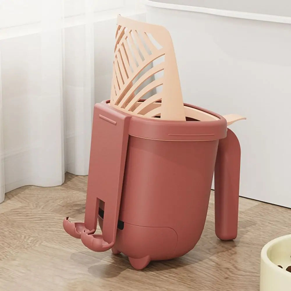 Cat Filter Clean Cat Litter Shovel Scoop Large Capacity Thickening Cat Litter Box Self Cleaning Comfortable Handle