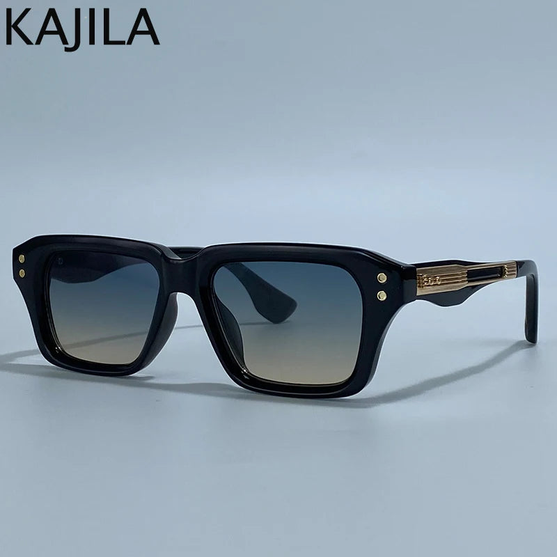 Retro Polarized Square Punk Sunglasses Men 2026 Luxury Brand Designer Classic Driving Shield Sun Glasses for Male Shades UV400